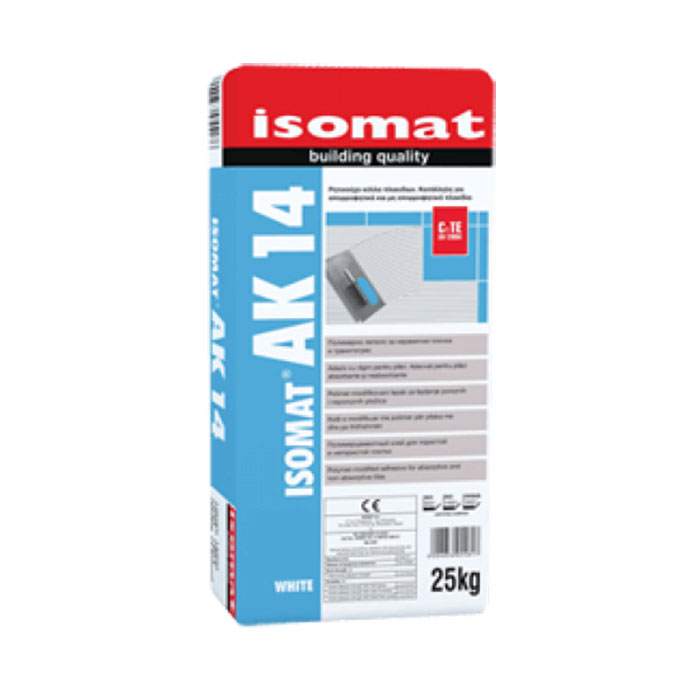 Полимерно лепило за плочки ISOMAT AK-14 , сиво , 25 кг.