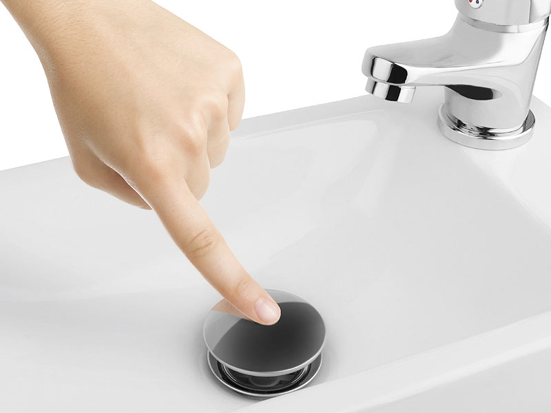 Сифон Click-clack , изпразнител G5/4 , преливник за мивка