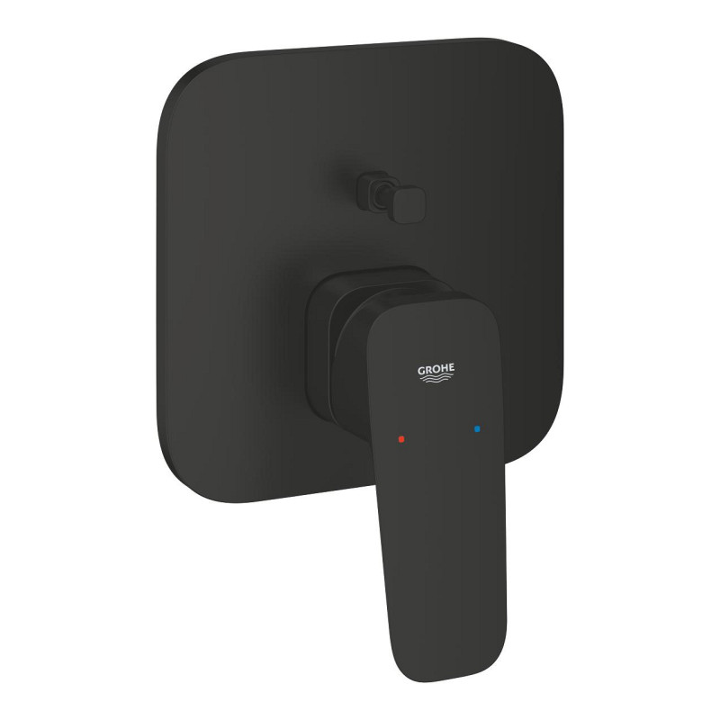 Смесител за вграждане за вана/душ Grohe Cubeo 1017782430 , черен