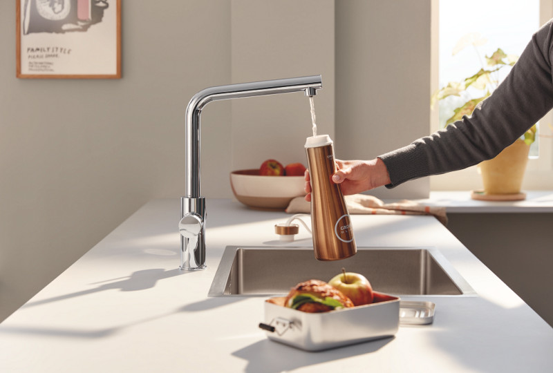 Стартов комплект с филтър S-размер GROHE Blue Pure Minta