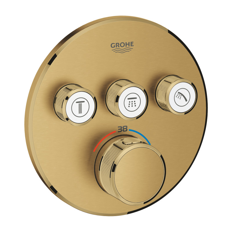 Термостат за вграждане с 3 извода Grohtherm SmartControl 29121GN0