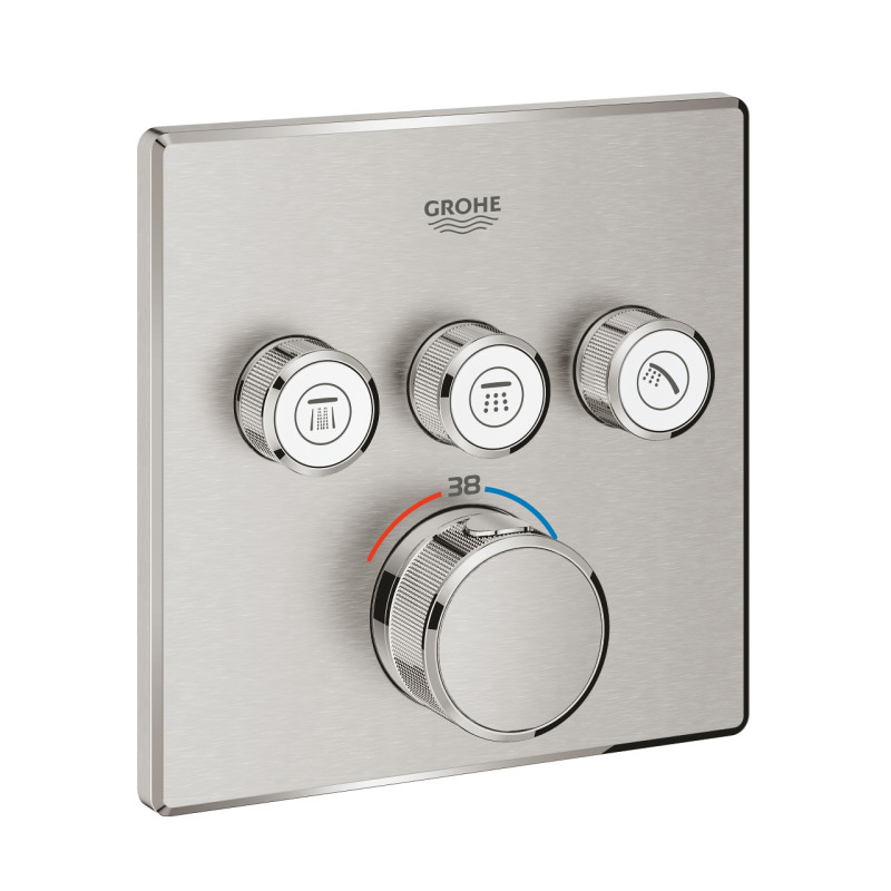 Термостат за вграждане с 3 извода Grohtherm SmartControl 29126DC0