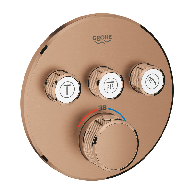 Термостат за вграждане с 3 извода Grohtherm SmartControl 29121DL0