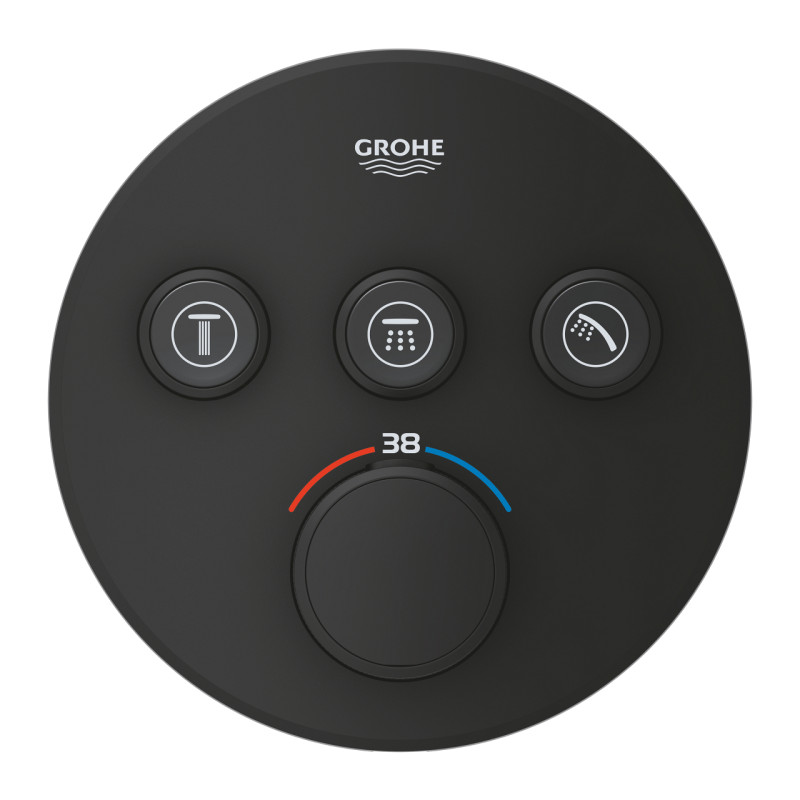 Термостат за вграждане с 3 извода Grohtherm SmartControl 29508KF0