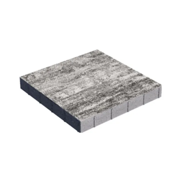 Тротоарна плоча Персенк 40x40x5 см , черно-бял меланж