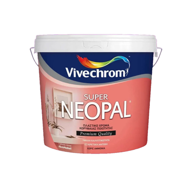 Висококачествена емулсионна боя NEOPAL SUPER , База TR , 2.9 л.