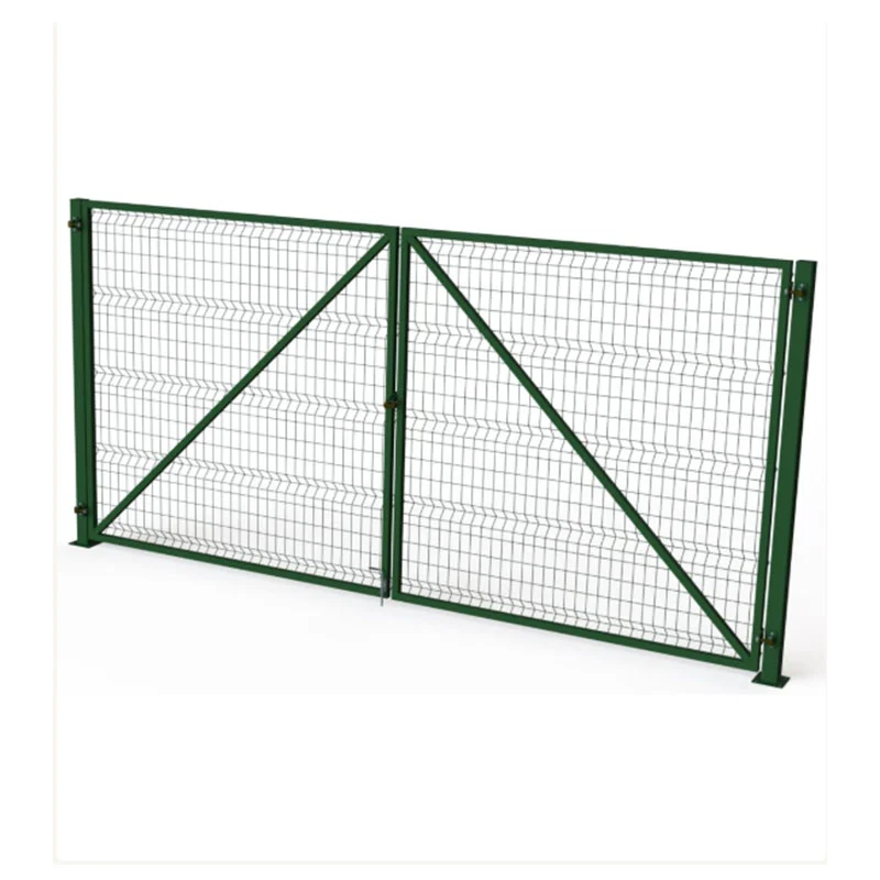 Врата двойна H150х400 , RAL6005 , отваряне навътре