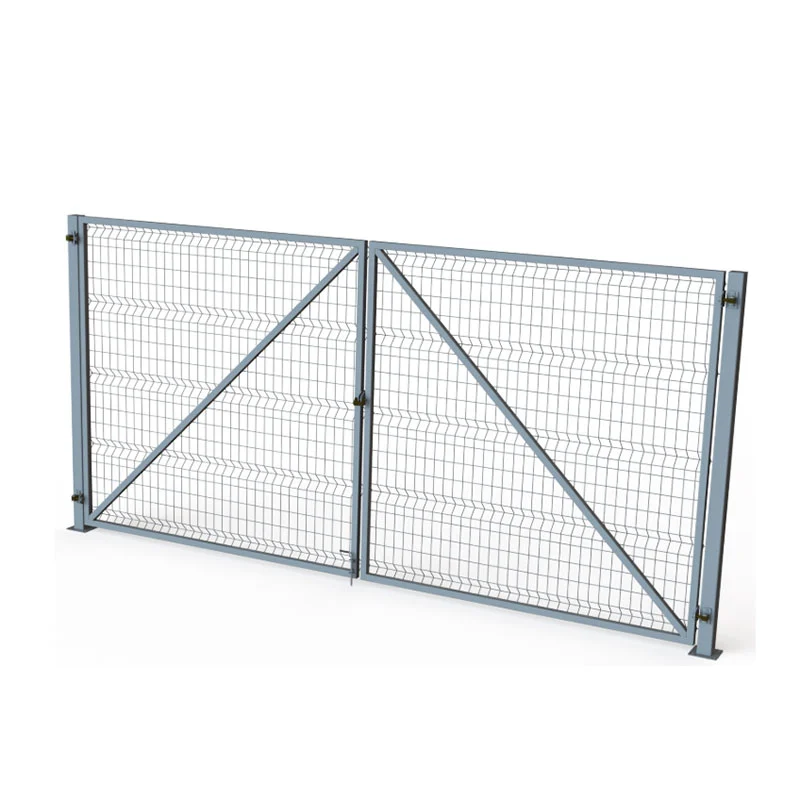 Врата двойна H150х400 , поцинкована , отваряне навътре