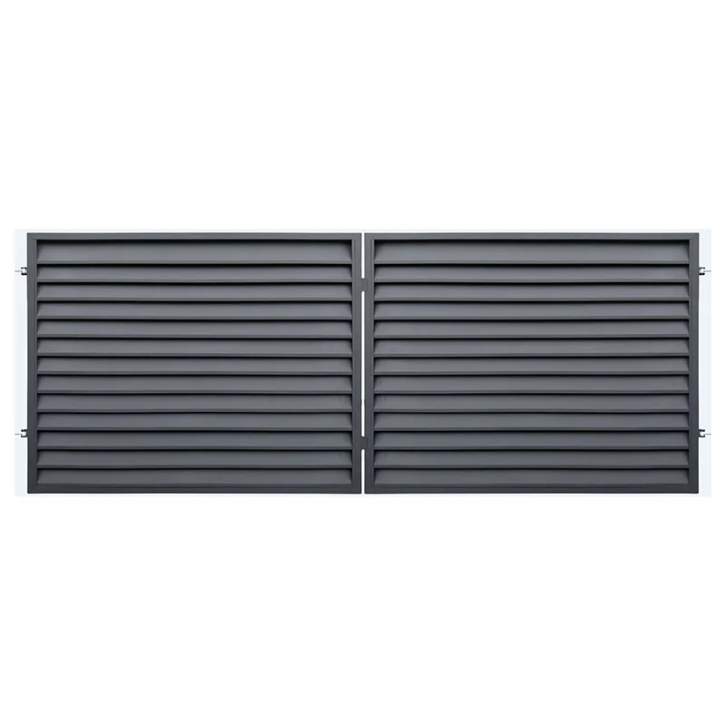 Врата двойна Ваня , 1.50 x 4.00 м. , RAL 7016