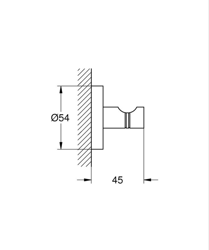 Закачалка за хавлия Essentials 40364AL1