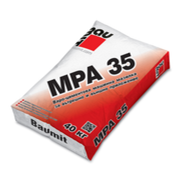 Варо-циментова машинна мазилка Baumit MPA 35