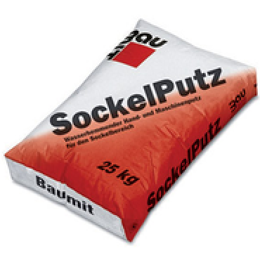 Циментова мазилка за цокъл Baumit SockelPutz