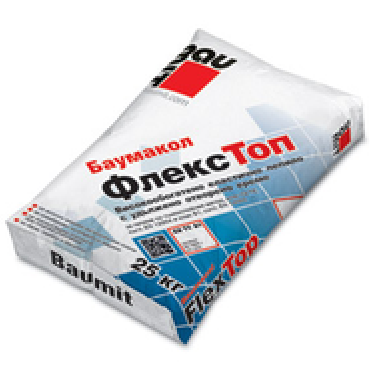 Флексово лепило за плочки и камъни Baumit Baumacol FlexTop