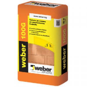Лепило за газобетон Weber 100G , 25 кг.