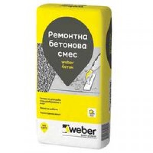 Суха смес за приготвяне на бетонов разтвор weber Бетон B100 , 25 кг.