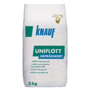Шпакловъчна импрегнирана маса Knauf Uniflott Impragniert , 5 кг.