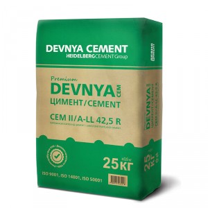 Варовиков портланд цимент DEVNYA Premium CEM II/ A-LL 42,5 R