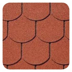 Bitumen roof tiles Beaver tail