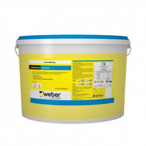 Пастообразна тънкослойна мазилка weber.pas ActiveAir (C952) , драскана, 1,5 мм. , 25 кг.