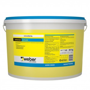 Фасадна боя с матова повърхност weber.ton ActiveAir
