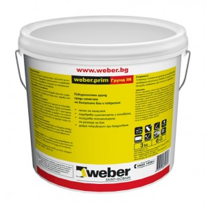 Дълбочинен грунд weber.prim Грунд IN