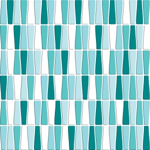 SATIN GLASS MOSAIC 6 mm No.9 A-MBO06-XX-009