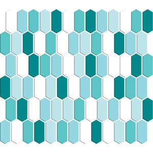 SATIN GLASS MOSAIC 6 mm No.12 A-MBO06-XX-012