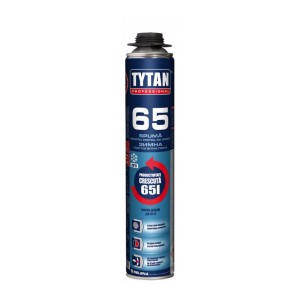 Зимна пистолетна монтажна пяна TYTAN Professional 65