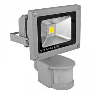 Диоден прожектор с датчик за движение SOLID LED SMD 10W/GR