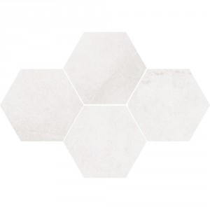 Mosaic Hexagon Durban White 28,3x40,8 , 8 мм.