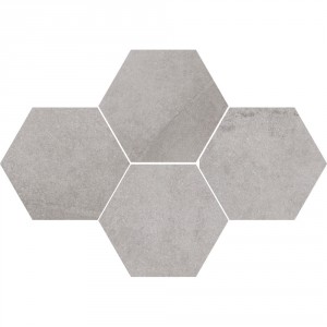 Mosaic Hexagon Durban Silver 28,3x40,8 , 8 мм.