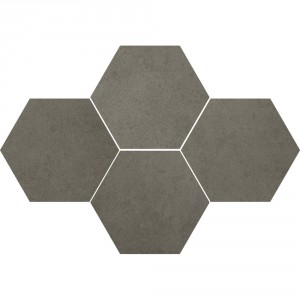 Mosaic Hexagon Durban Antracite 28,3x40,8 , 8 мм.