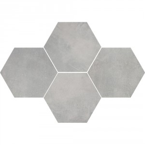 Mosaic Hexagon Stark Grey , 28,3x40,8