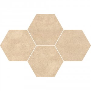 Qubus Beige Mozaika Heksagon 28,3x40,8 , 9.5 мм.