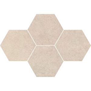 Qubus Soft Grey Mozaika Heksagon 28,3x40,8 , 9.5 мм.
