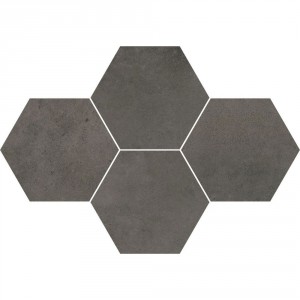 Maxima Dark Grey Mozaika Heksagon 28,3x40,8 , 9.5 мм.