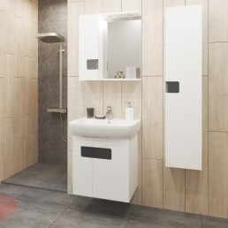 Комплект мебели за баня НОРА 60 PVC