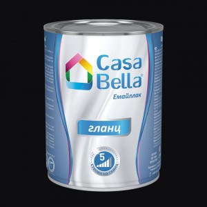 Casa Bella Емайллак гланц , RAL 9005 , 650 мл