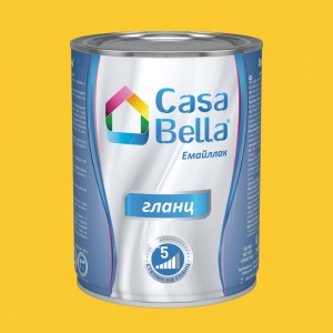 Casa Bella Емайллак гланц , жълт RAL 1018 , 650 мл