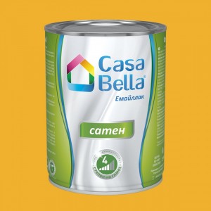 Casa Bella Емайллак сатен , тъмножълт , 650 мл.