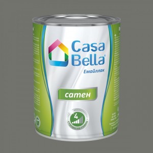 Casa Bella Емайллак сатен , тъмно сив , 650 мл.