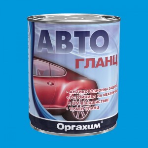  Високоустойчива боя с автогланц , Светло син , 750 мл.