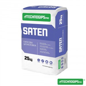 Гипсова ръчна шпакловка Technogips Pro SATEN , 25 кг.