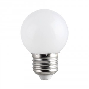 LED лампа COLORS LED G45 1W E27 White 6400K
