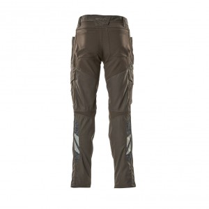 Pants with elastic inserts and thigh pockets dark anthracite , dimensions 76С46 - 90С62