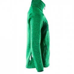 Leotard top with zipper grass green / green , dimensions XS-4XL
