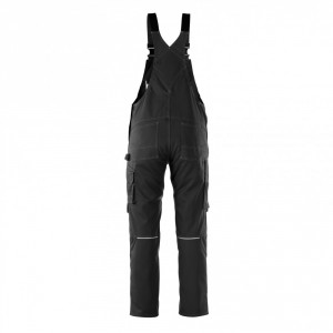 Overalls with knee pockets black , dimensions 76С46 - 90С62