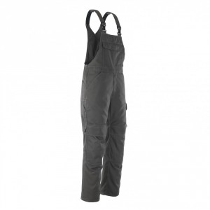 Overalls with knee pockets dark anthracite , dimensions 76С46 - 90С62