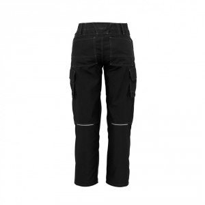 Pants with thigh pockets black , dimensions 76С46 - 90С62