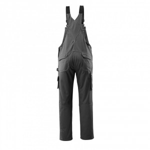 Overalls with knee pockets MASCOT® Lowell dark anthracite , dimensions 76С46 - 90С62